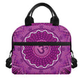 Sahasrara Chakra Mandala Print Insulated Lunch Bag