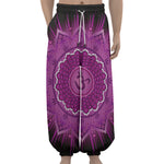 Sahasrara Chakra Mandala Print Lantern Pants