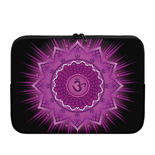 Sahasrara Chakra Mandala Print Laptop Sleeve