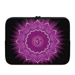 Sahasrara Chakra Mandala Print Laptop Sleeve
