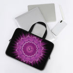 Sahasrara Chakra Mandala Print Laptop Sleeve With Handle