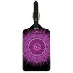 Sahasrara Chakra Mandala Print Luggage Tag