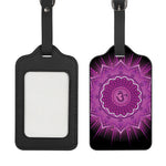 Sahasrara Chakra Mandala Print Luggage Tag