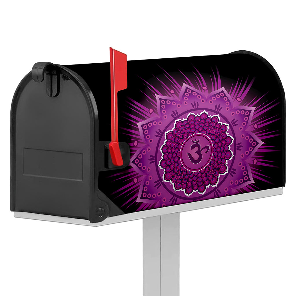 Sahasrara Chakra Mandala Print Mailbox Cover