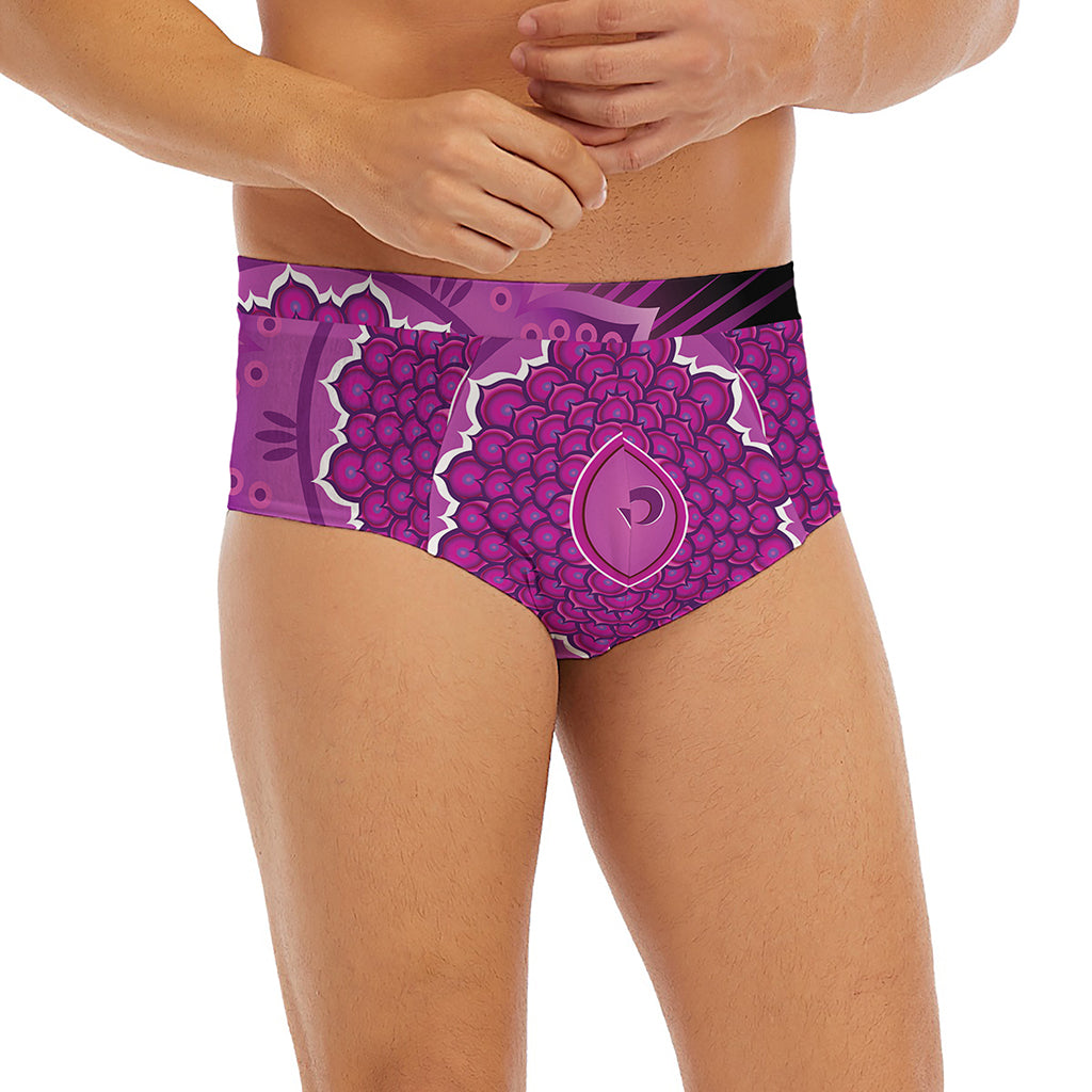 Sahasrara Chakra Mandala Print Men's Briefs