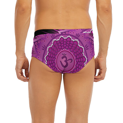 Sahasrara Chakra Mandala Print Men's Briefs