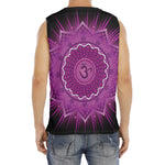 Sahasrara Chakra Mandala Print Men's Fitness Tank Top