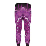 Sahasrara Chakra Mandala Print Men's leggings