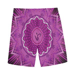 Sahasrara Chakra Mandala Print Men's Sports Shorts