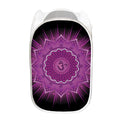 Sahasrara Chakra Mandala Print Mesh Laundry Hamper