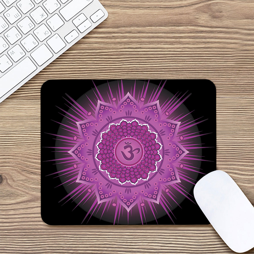 Sahasrara Chakra Mandala Print Mouse Pad