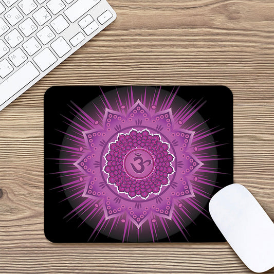Sahasrara Chakra Mandala Print Mouse Pad