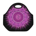 Sahasrara Chakra Mandala Print Neoprene Lunch Bag