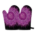 Sahasrara Chakra Mandala Print Oven Mitts