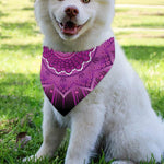 Sahasrara Chakra Mandala Print Over The Collar Dog Bandana