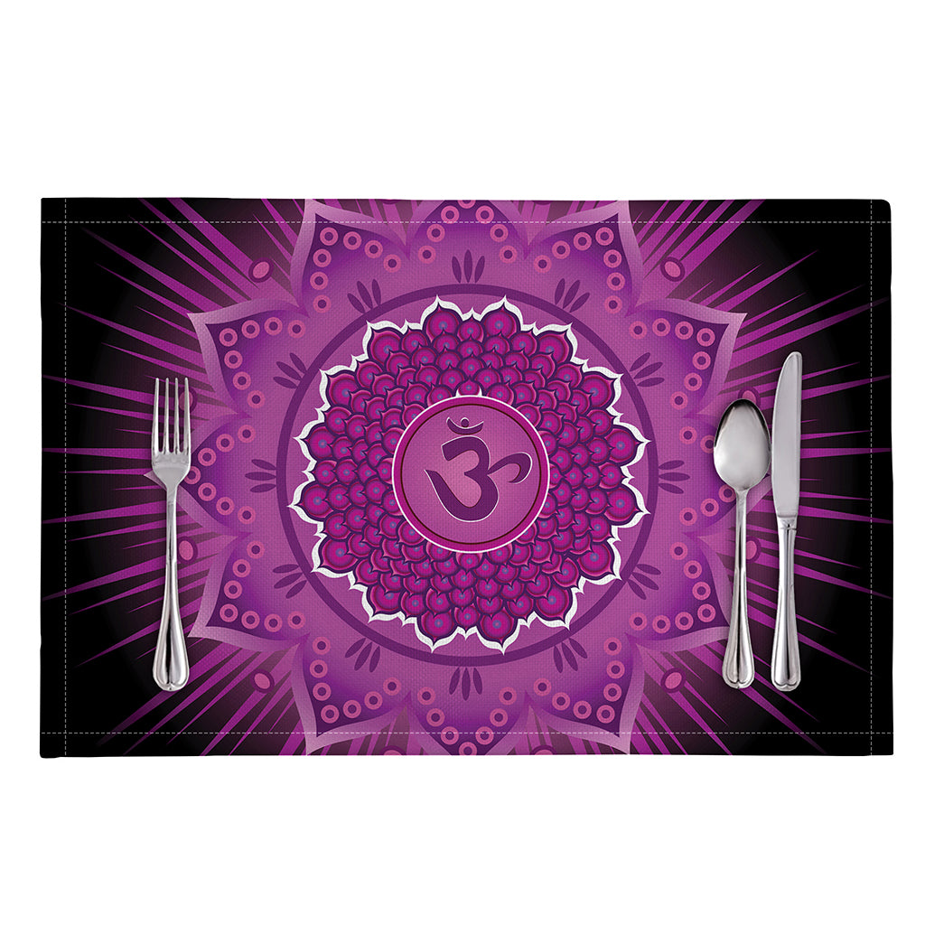 Sahasrara Chakra Mandala Print Placemat