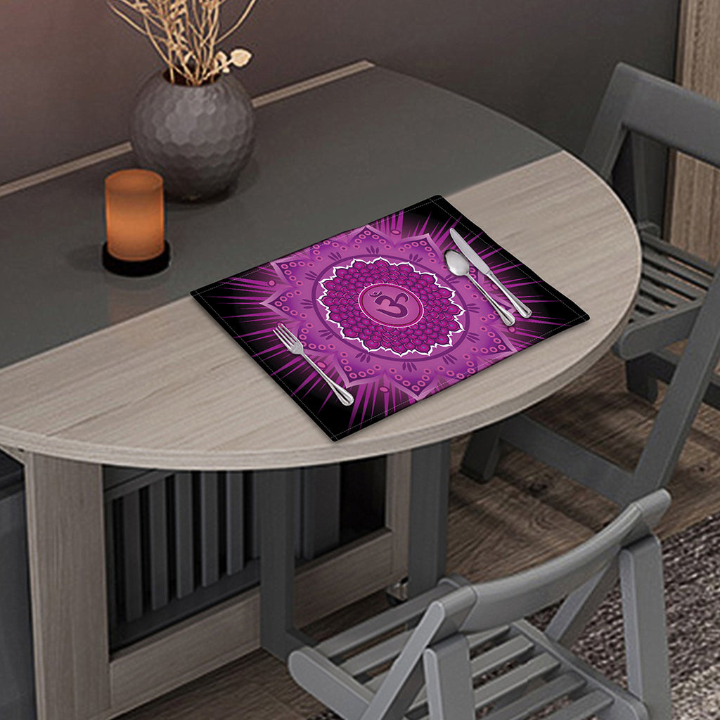 Sahasrara Chakra Mandala Print Placemat