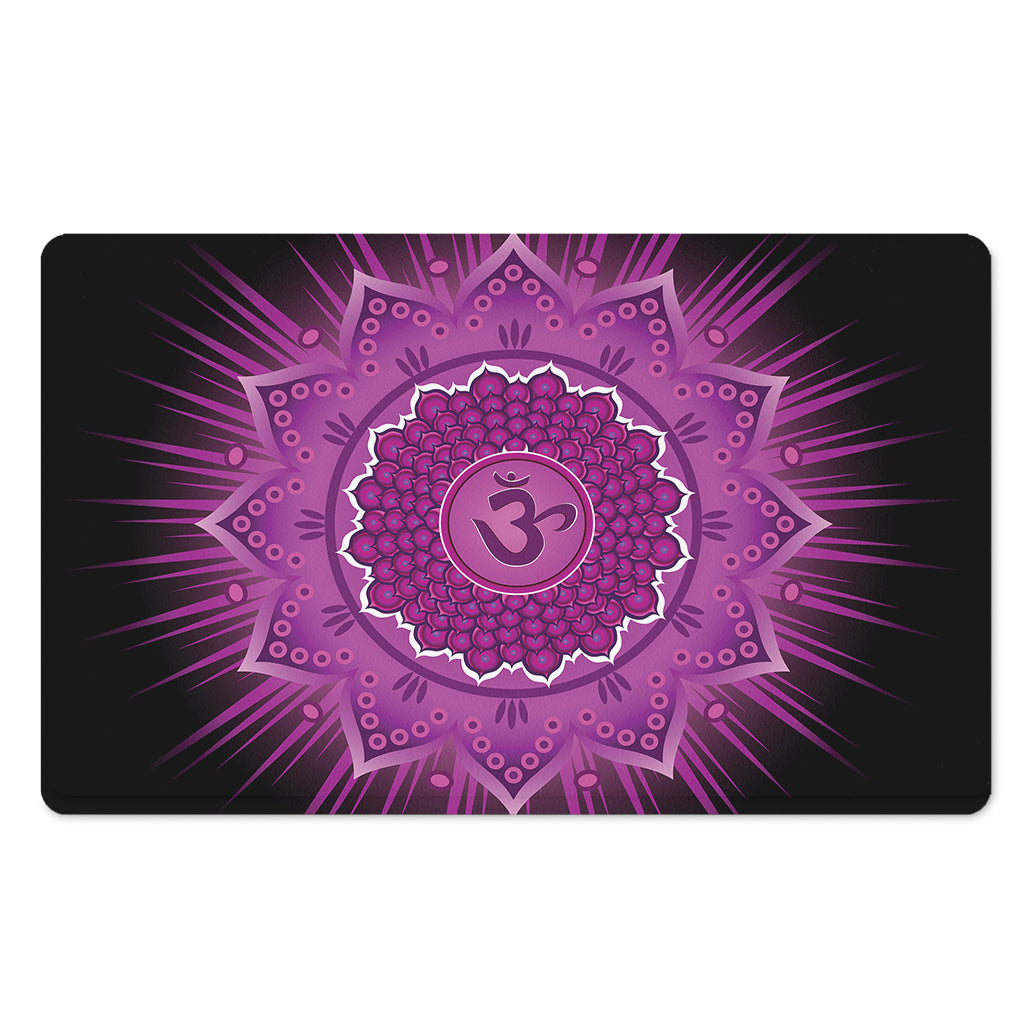 Sahasrara Chakra Mandala Print Polyester Doormat