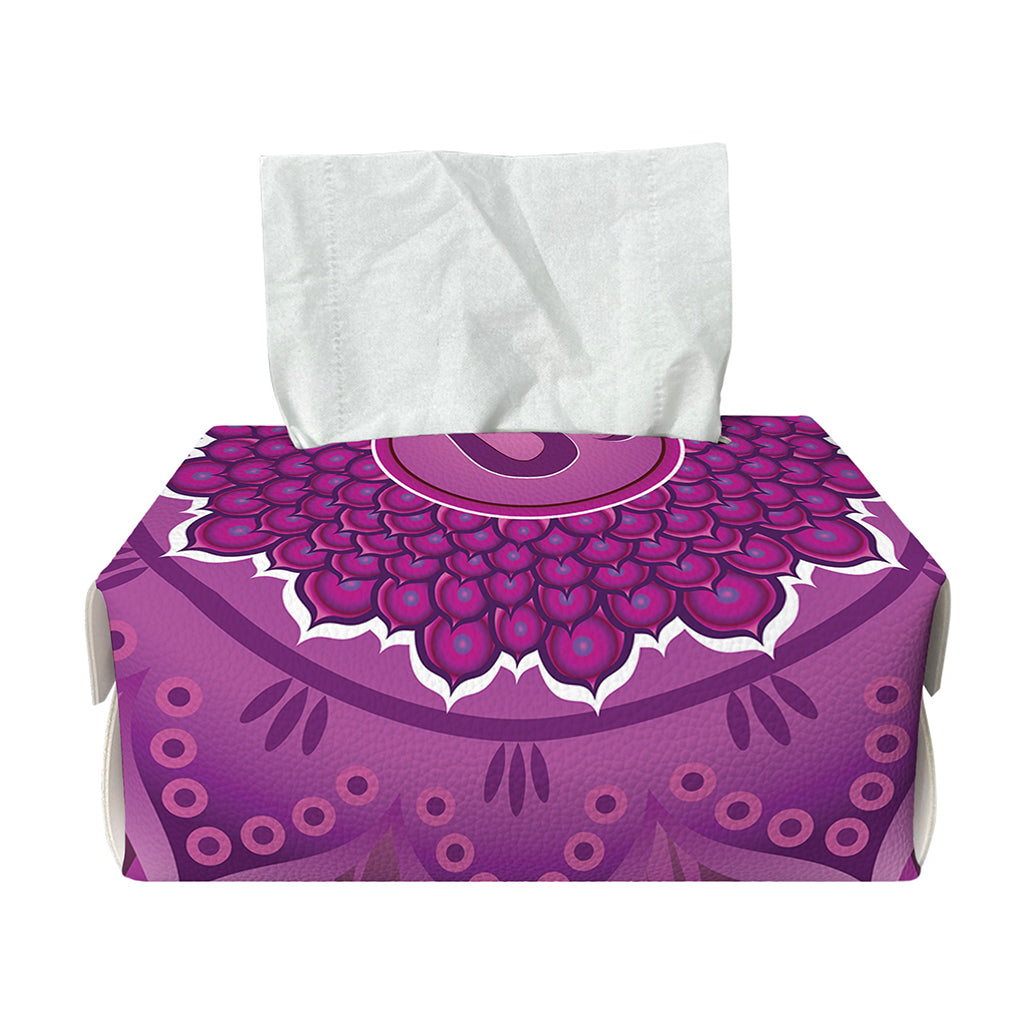 Sahasrara Chakra Mandala Print Rectangle Tissue Box Cover