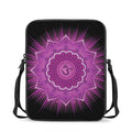 Sahasrara Chakra Mandala Print Rectangular Crossbody Bag