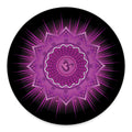 Sahasrara Chakra Mandala Print Round Floor Mat