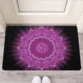 Sahasrara Chakra Mandala Print Rubber Doormat
