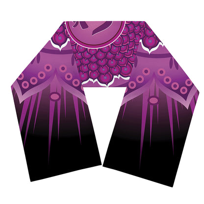 Sahasrara Chakra Mandala Print Scarf
