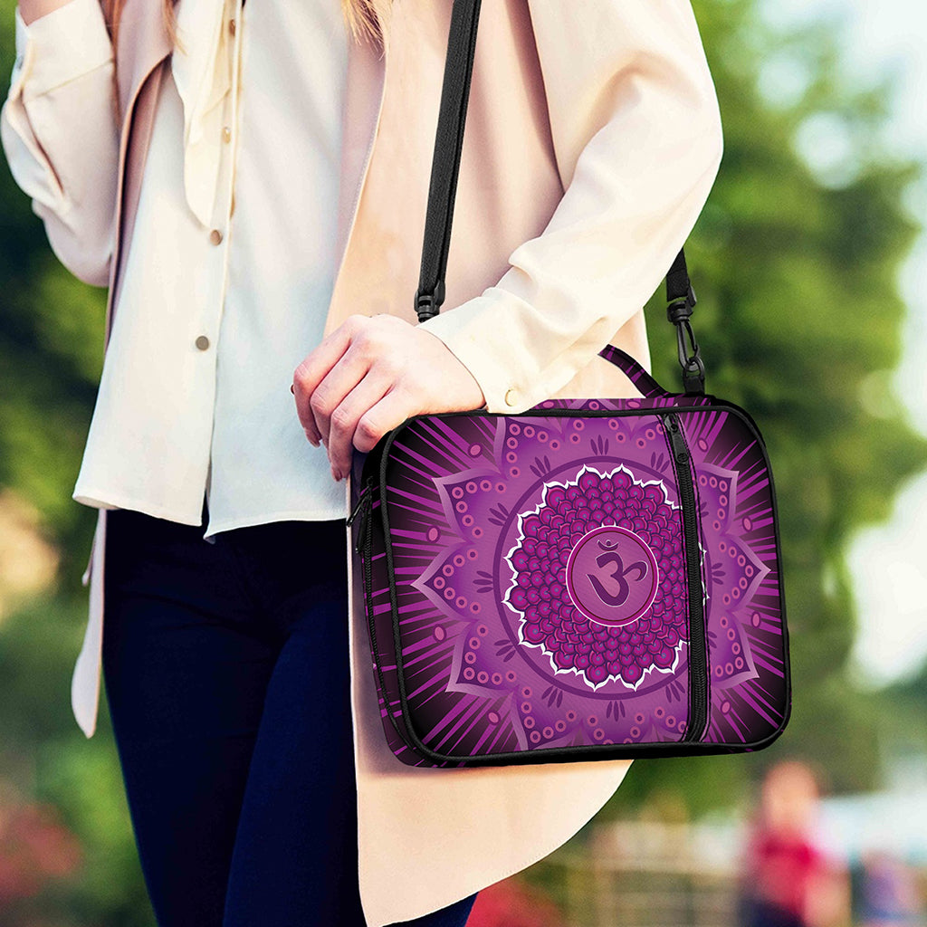 Sahasrara Chakra Mandala Print Shoulder Strap Bible Bag