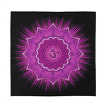 Sahasrara Chakra Mandala Print Silk Bandana