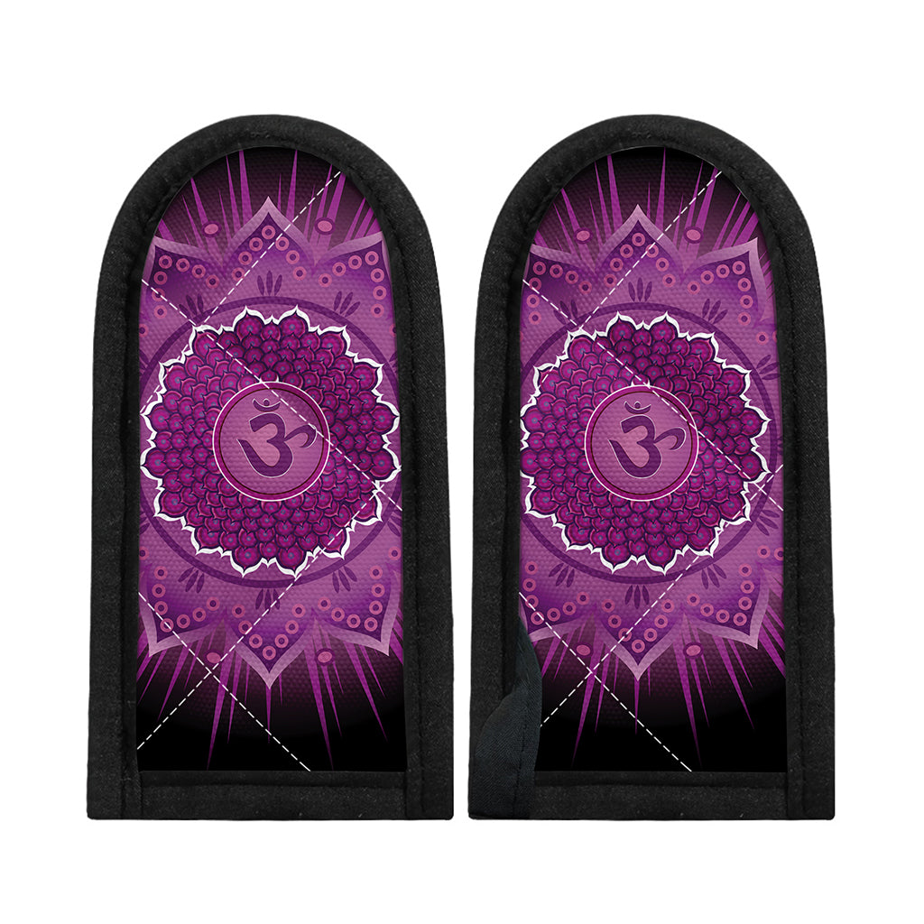 Sahasrara Chakra Mandala Print Skillet Handle Cover