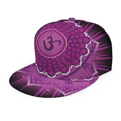 Sahasrara Chakra Mandala Print Snapback Cap