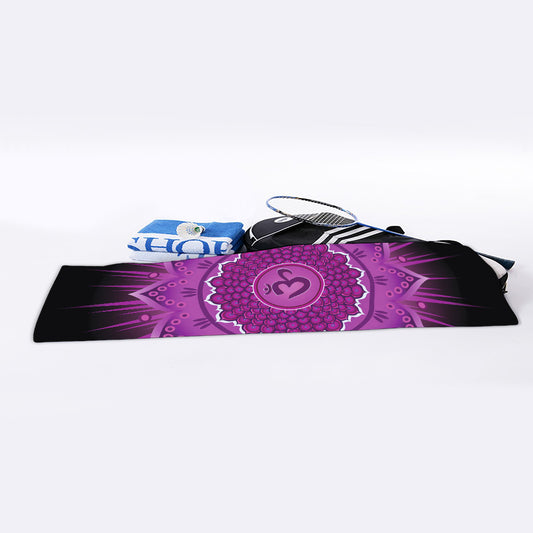 Sahasrara Chakra Mandala Print Sports Towel