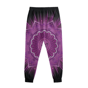 Sahasrara Chakra Mandala Print Sweatpants