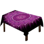 Sahasrara Chakra Mandala Print Tablecloth