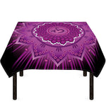 Sahasrara Chakra Mandala Print Tablecloth