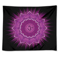 Sahasrara Chakra Mandala Print Tapestry