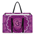 Sahasrara Chakra Mandala Print Utility Tote Bag