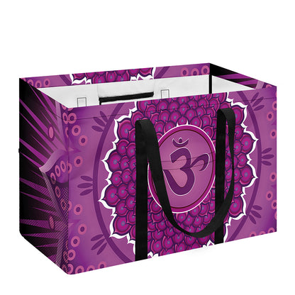 Sahasrara Chakra Mandala Print Utility Tote Bag