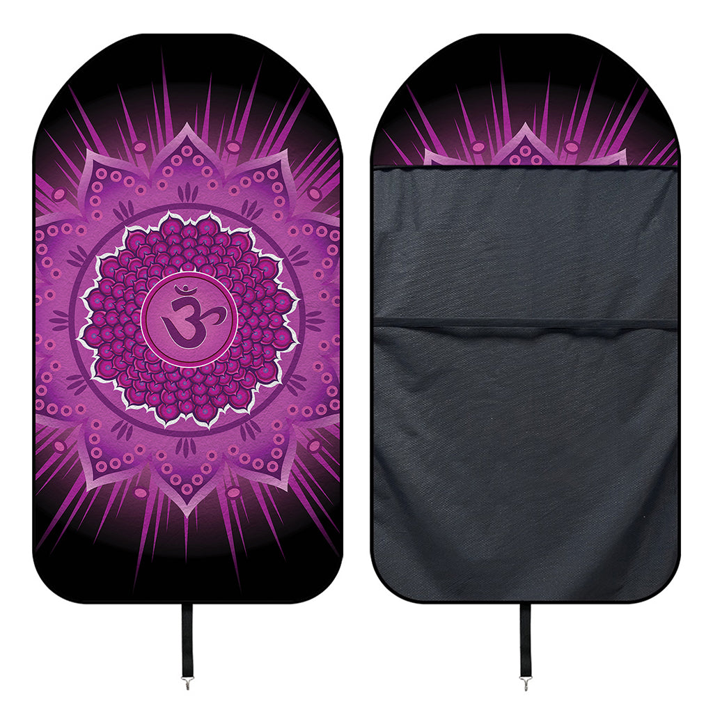 Sahasrara Chakra Mandala Print Waterproof Car Seat Cover