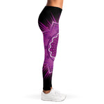Sahasrara Chakra Mandala Print Women's Leggings
