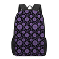 Sahasrara Chakra Pattern Print 17 Inch Backpack