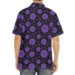 Sahasrara Chakra Pattern Print Aloha Shirt
