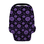 Sahasrara Chakra Pattern Print Baby Seat Cover