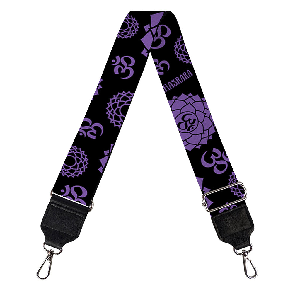 Sahasrara Chakra Pattern Print Bag Strap
