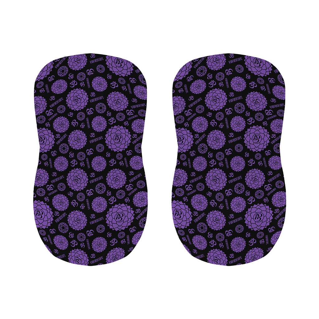 Sahasrara Chakra Pattern Print Bar Stool Covers