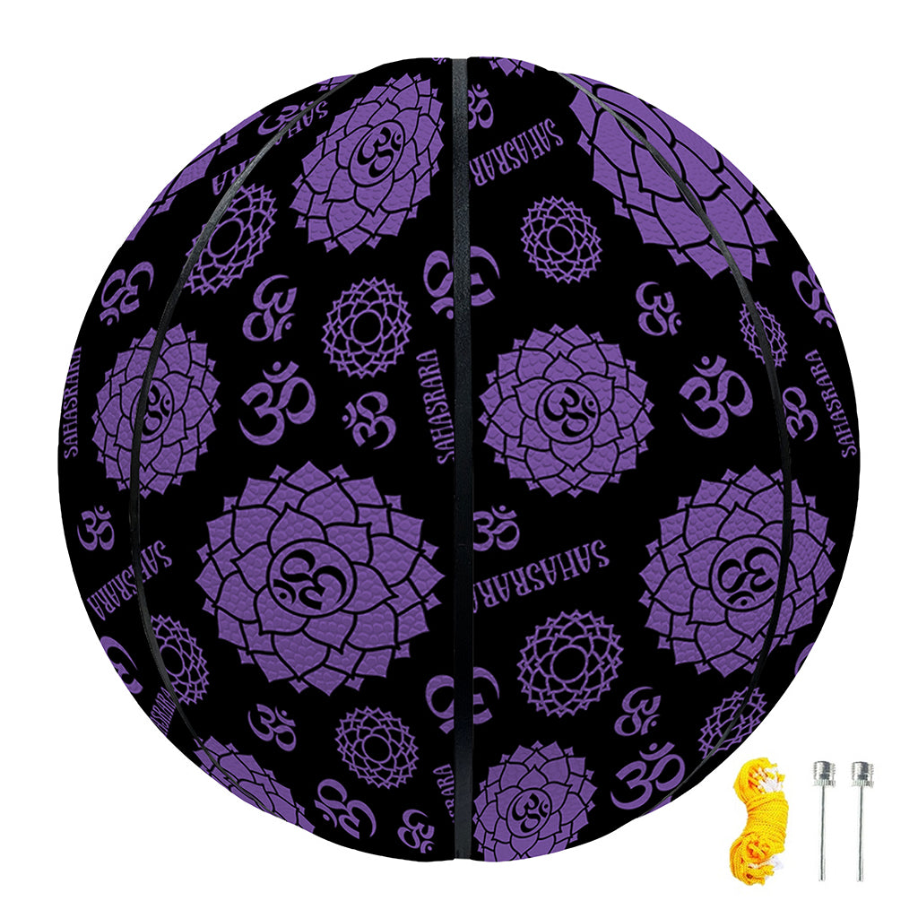 Sahasrara Chakra Pattern Print Basketball