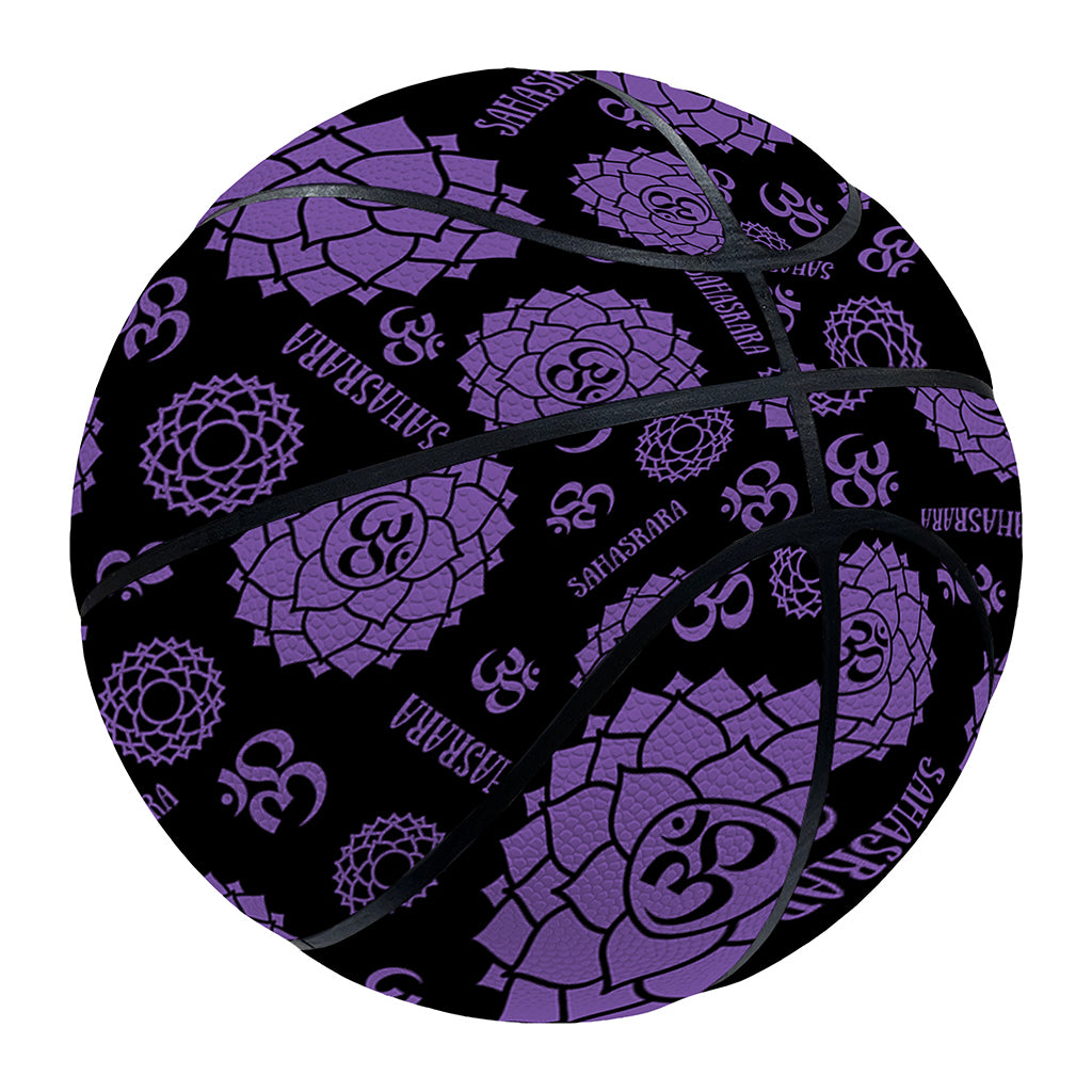 Sahasrara Chakra Pattern Print Basketball