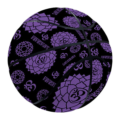 Sahasrara Chakra Pattern Print Basketball
