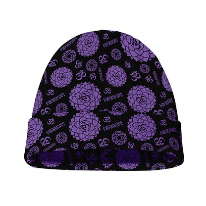 Sahasrara Chakra Pattern Print Beanie