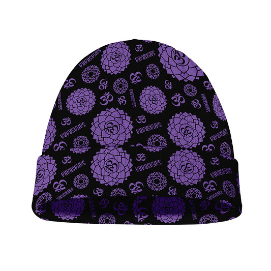Sahasrara Chakra Pattern Print Beanie